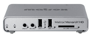 Matrox Monarch HD front