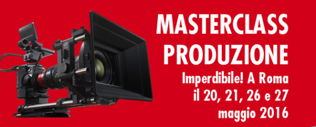 Canon Cinema Eos School: restano pochi posti per la Masterclass di produzione