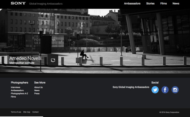Sony Global Imaging Ambassadors: nominati i primi fotografi per l’Italia