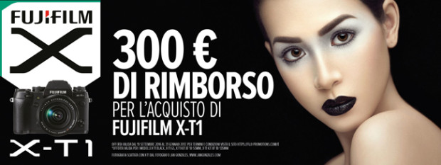 Fujifilm X-T1, risparmia 300 euro