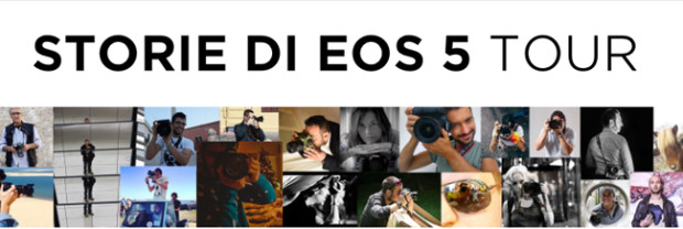Canon Storie di EOS 5 Tour: ci vediamo il 25 Febbraio a Bari!
