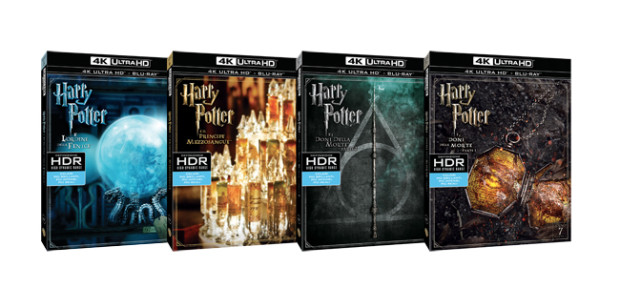 Harry Potter, su Blu-ray anche in 4K Ultra HD