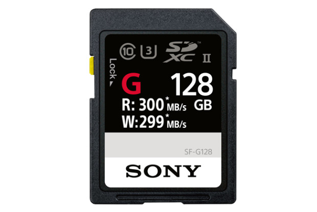 Sony SD serie SF-G, super speed