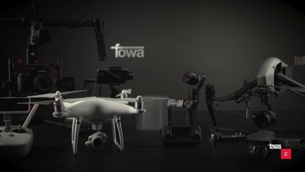 Fowa vola con DJI
