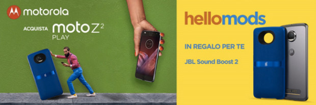 Motorola Moto Z2 Play regala HelloMods