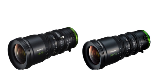 Fujinon MK18-55mm T2.9 - MK50-135mm T2.9