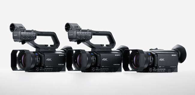 Sony PXW Z90 Sony HXR NX80 Sony FDR AX700