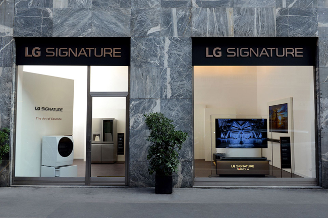 LG Signature Store Milano