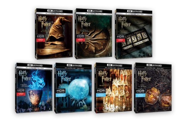 Harry Potter, la collezione completa in 4K Ultra HD