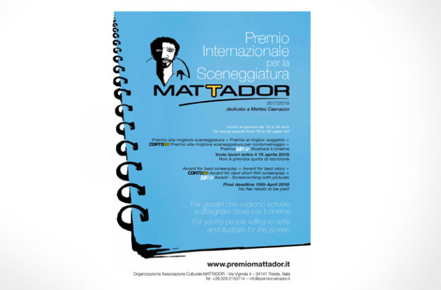 Premio Internazionale per la Sceneggiatura Mattador, parte la nuova edizione