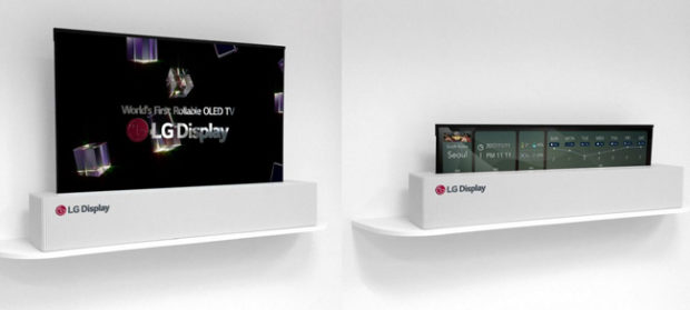 LG, pronto per il CES l’OLED 4K che si arrotola