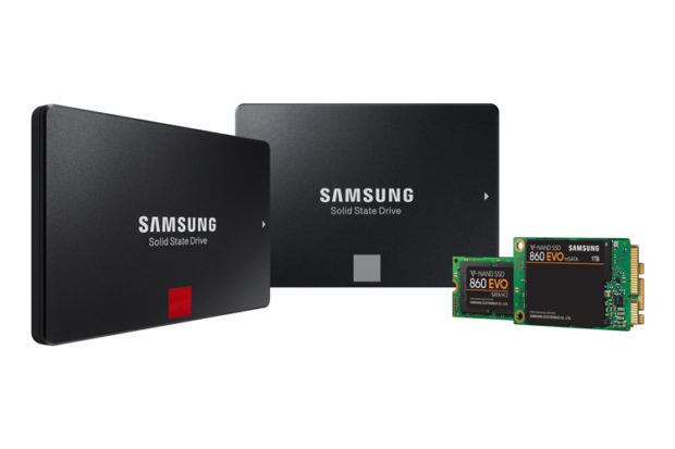 Samsung, nuovi SSD 860 PRO e 860 EVO fino a 4 TB