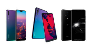 Huawei P20, Huawei P20 Pro, Porsche Design Huawei Mate RS