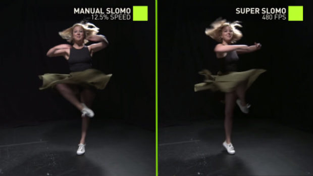 Nvidia ‘inventa’ lo slow-motion tramite GPU