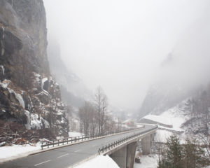 Strada di accesso a Gondo (Svizzera) © Claudio Cerasoli