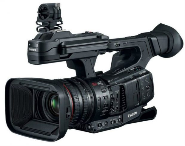 Canon, nuovo camcorder 4K XF705 e nuovo codec