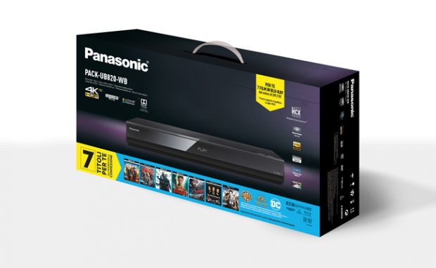 Acquista un BD player Panasonic, ricevi ‘tanti titoli per te’