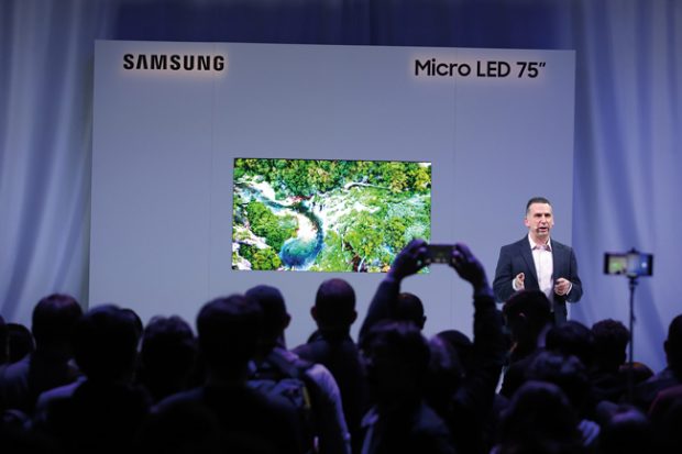 Samsung microLED 4K da 75”, una festa per gli occhi