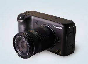 Sharp videocamera 8K