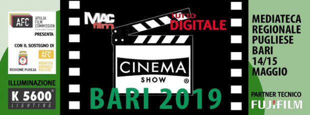 Il cinema fra storia, tecnica e creatività: arriva a Bari Cinema Show!