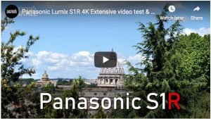 Panasonic Lumix S1R test Video 4K