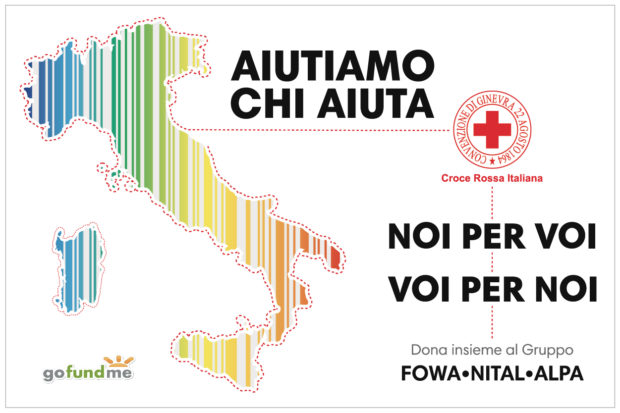 Nital lancia una raccolta fondi per la Croce Rossa Italiana