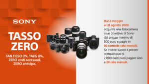 Sony Promozione Tasso Zero