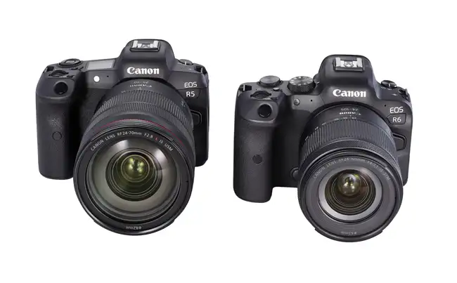 Canon EOS R5 Canon EOS R6