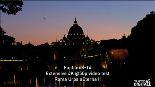 Fujifilm X-T4, ecco il video test