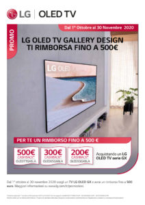 LG OLED TV rimborso