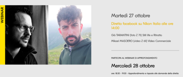 Nikon Z 7II e Nikon Z 6II, proseguono i webinar!