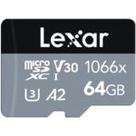 microSD Lexar Professional 1066x serie Silver, piccola e veloce