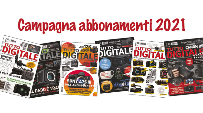 Tutto Digitale Campagna Abbonamenti 2021