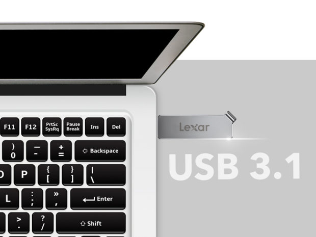 Lexar JumpDrive D30c, l’unità flash double face