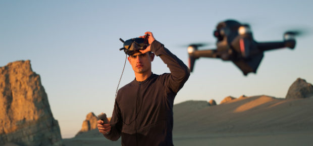 DJI FPV: il drone 4K arriva a 140 km/h