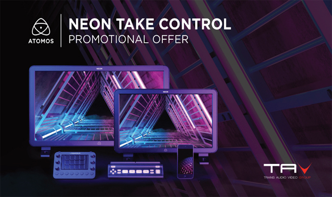 Atomos Neon Take Control
