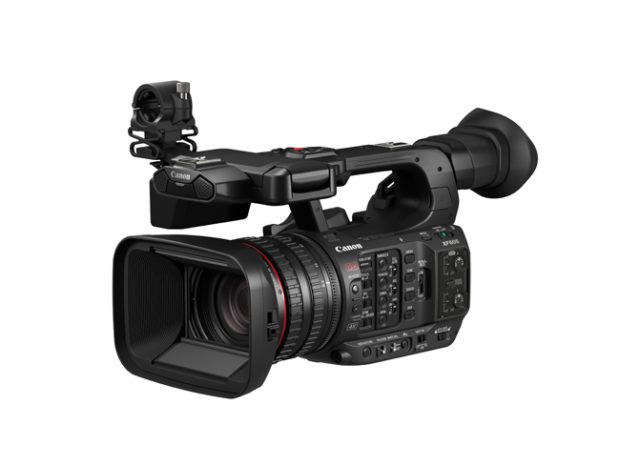 Canon, camcorder XF605 4K e ottica 8K