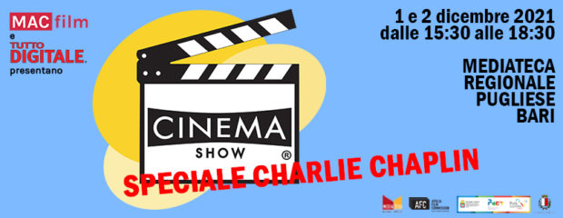 Ecco il nuovo Cinema Show, nel segno di Charlie Chaplin