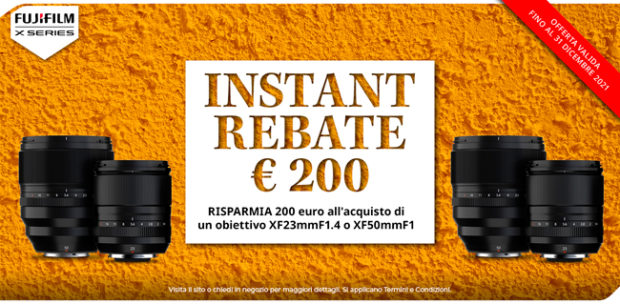 Fujifilm, Special XF Instant Rebate