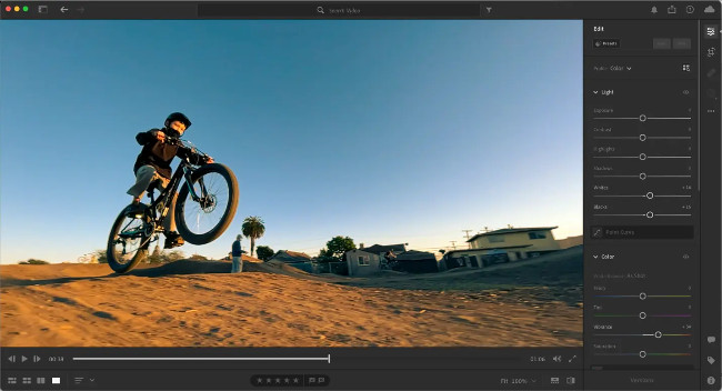 Lightroom clip update