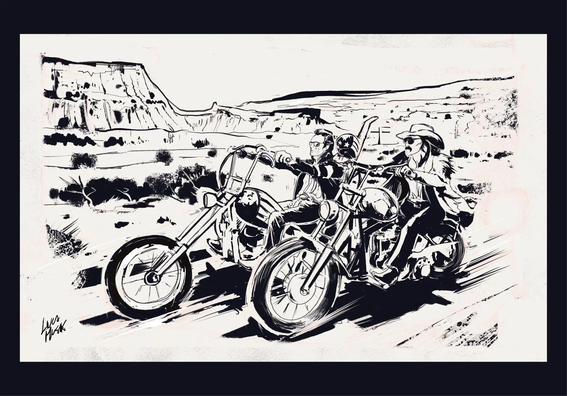 Easy Rider © Luca Musk
