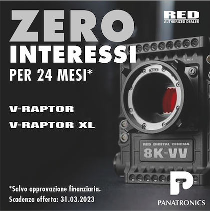 RED V-Raptor Zero interessi