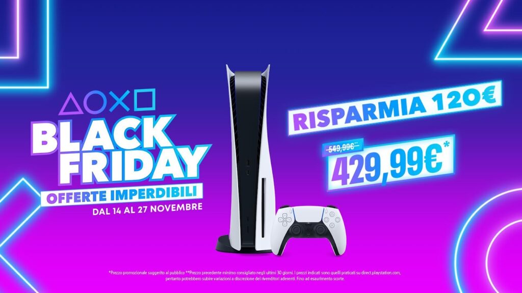 Promozione su PlayStation 5