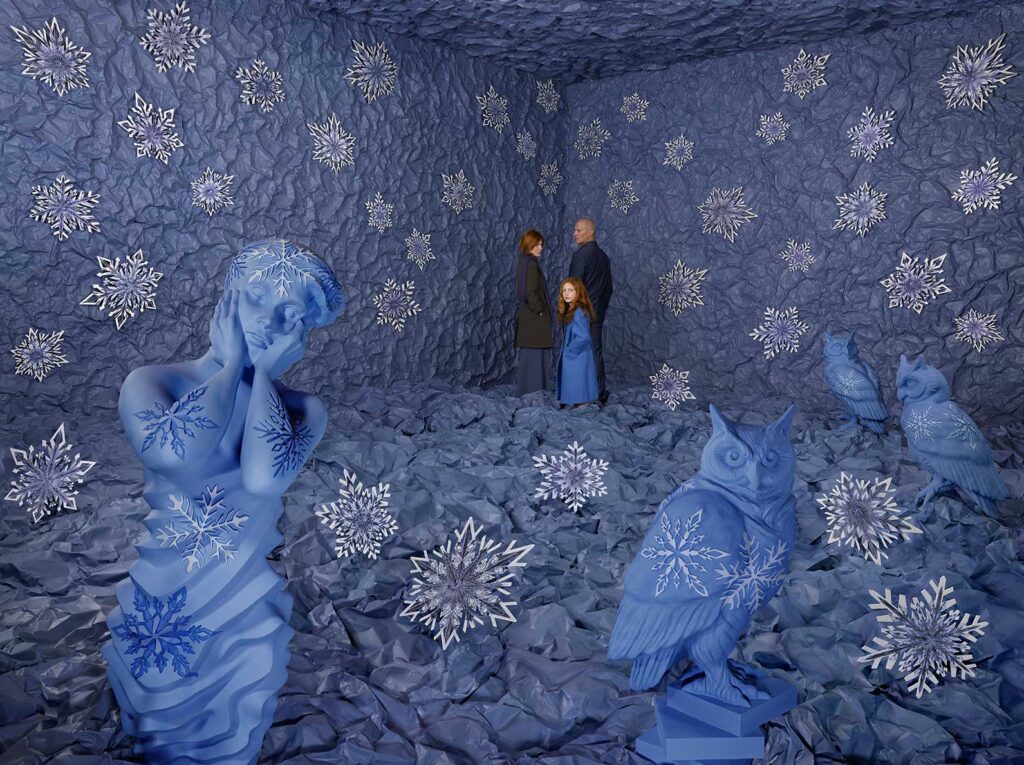 Winter, 2018 © Sandy Skoglund Courtesy Paci Contemporary Gallery, Brescia - Porto Cervo, Italy