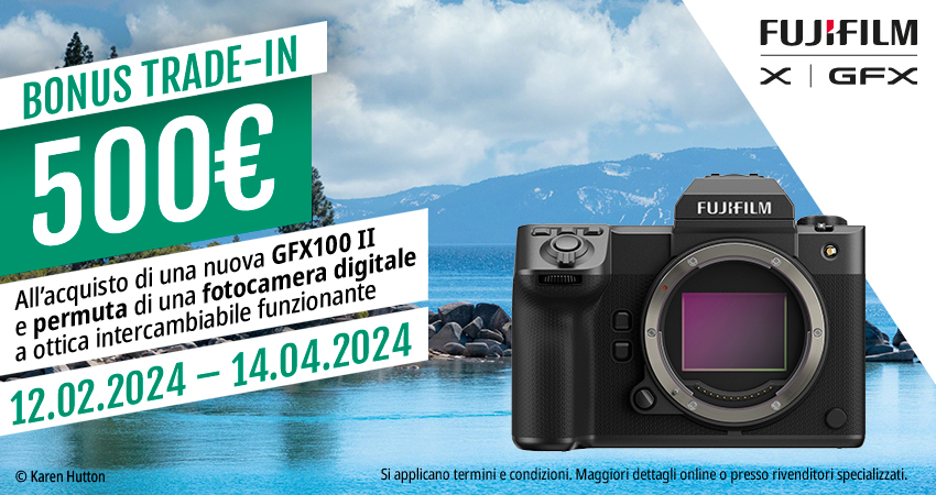 Fujifilm GFX100 II sconto in cassa