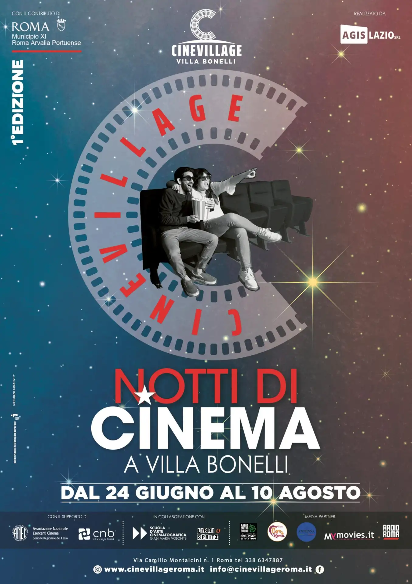 Cinevillage Notti di Cinema a Villa Bonelli