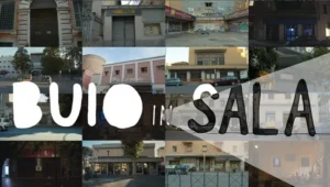 Buio in sala documentario cinema Roma