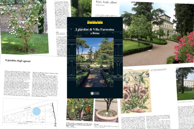 I giardini di Villa Farnesina a Roma
