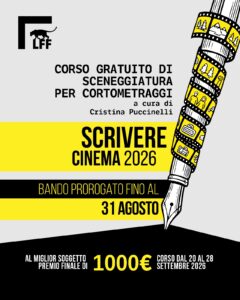 Scrivere Cinema 2026