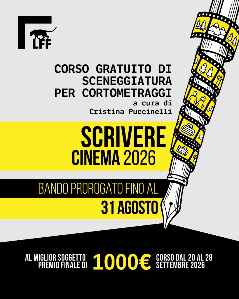 Scrivere Cinema 2026